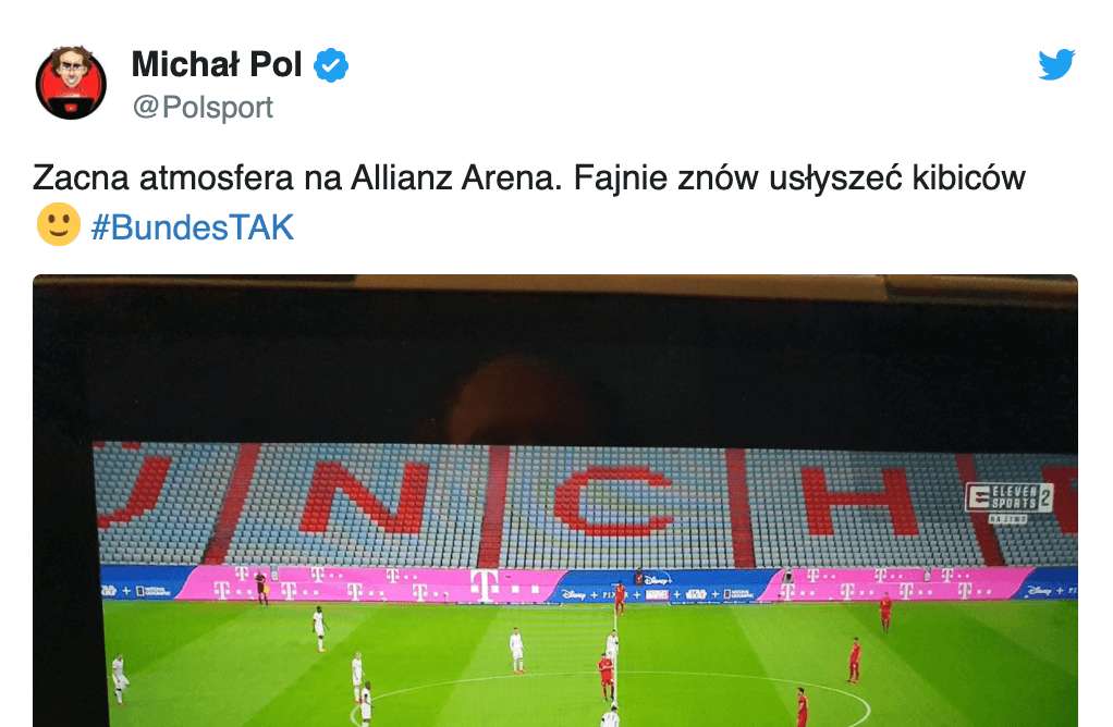 Mecz z podłożonym dźwiękiem z trybun okazał się hitem! Obraz wpisu