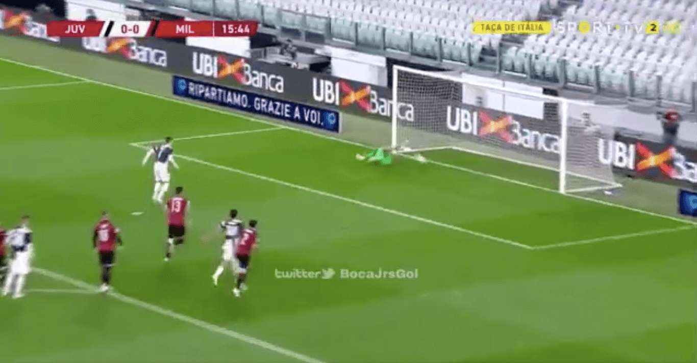 Cristiano Ronaldo nie trafia z rzutu karnego! Było blisko… [WIDEO] Obraz wpisu