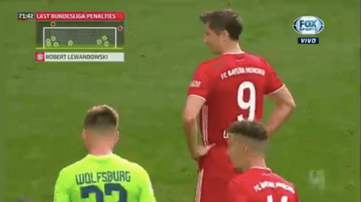 Lewandowski zabawił się z bramkarzem! Świetnie wykonany karny [WIDEO] Obraz wpisu