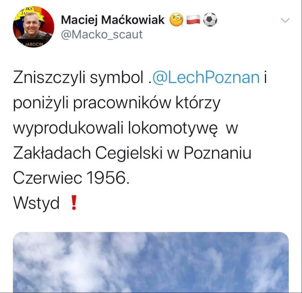Wandale zniszczyli poznańską lokomotywę! „Przejechał pół Polski ze sprejem w gaciach” Obraz wpisu
