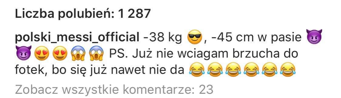 Cóż za forma! „Polski Messi” pochwalił się swoją sylwetką na instagramie! [ZDJĘCIA] Obraz wpisu