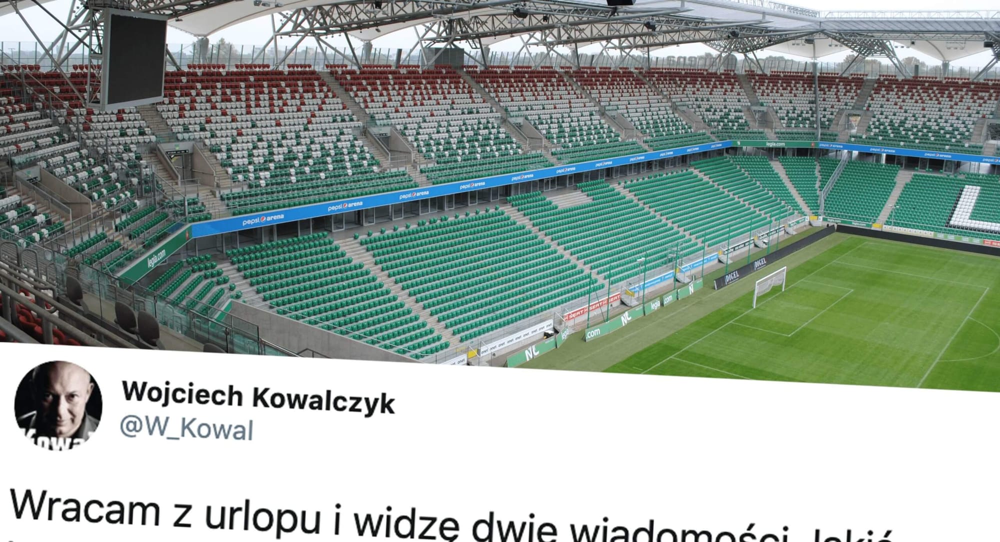 Wojciech Kowalczyk komentuje transfer Boruca do Legii. „Lepiej stary grzyb… Obraz wpisu
