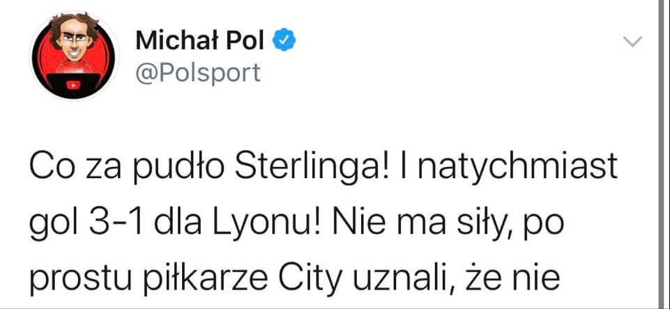 Sensacja w Lidze Mistrzów! Zobacz reakcje internautów po meczu City – Lyon Obraz wpisu