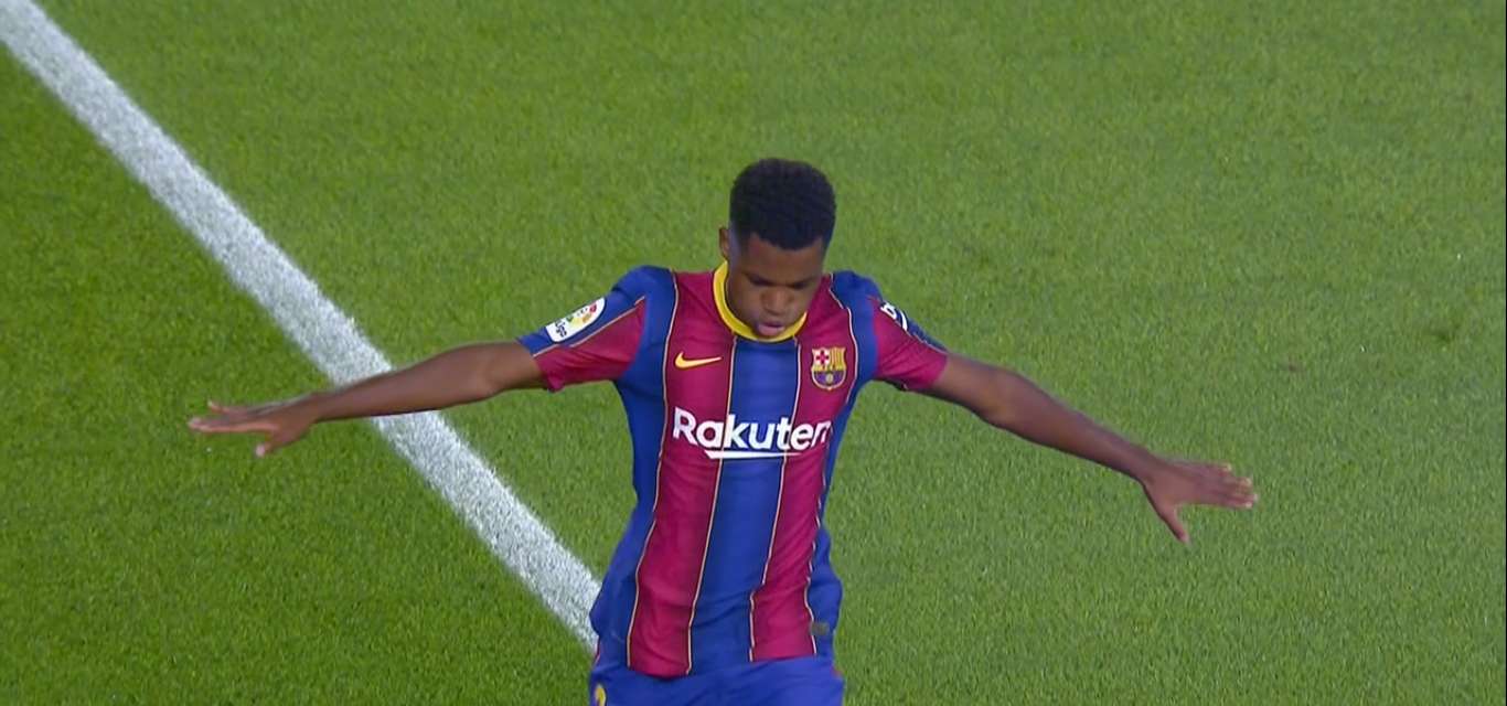 Ansu Fati nie mógł zostać zawodnikiem meczu. Wszystko przez wiek Obraz wpisu