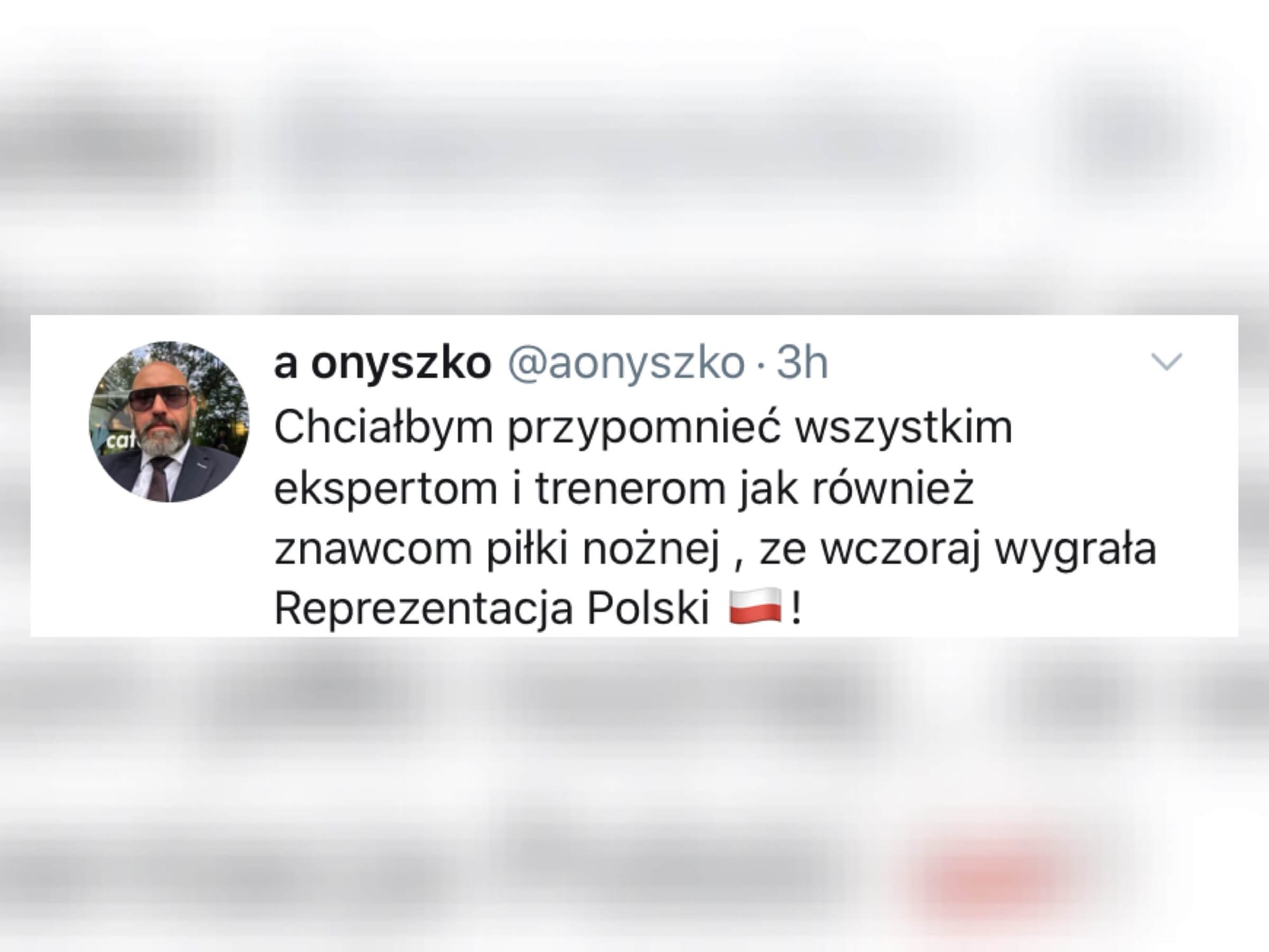Arkadiusz Onyszko odleciał! Na jego Twitterze dzieją się ciekawe rzeczy… Obraz wpisu