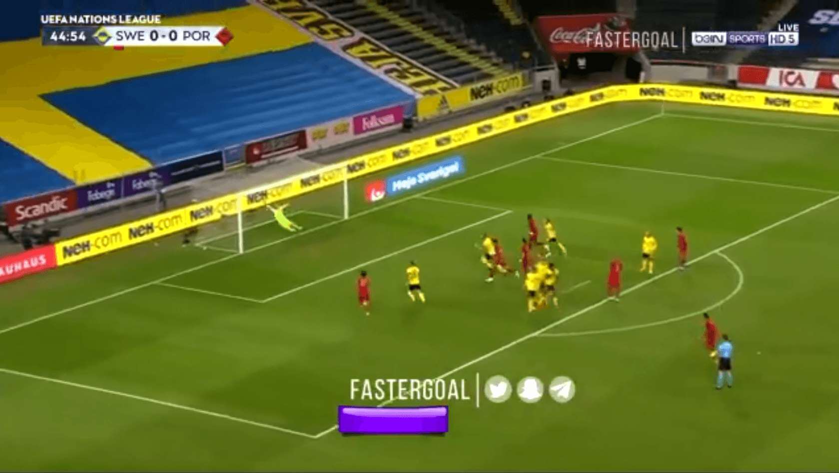 Portugalia wygrywa ze Szwecją! Co za uderzenie Ronaldo [WIDEO] Obraz wpisu