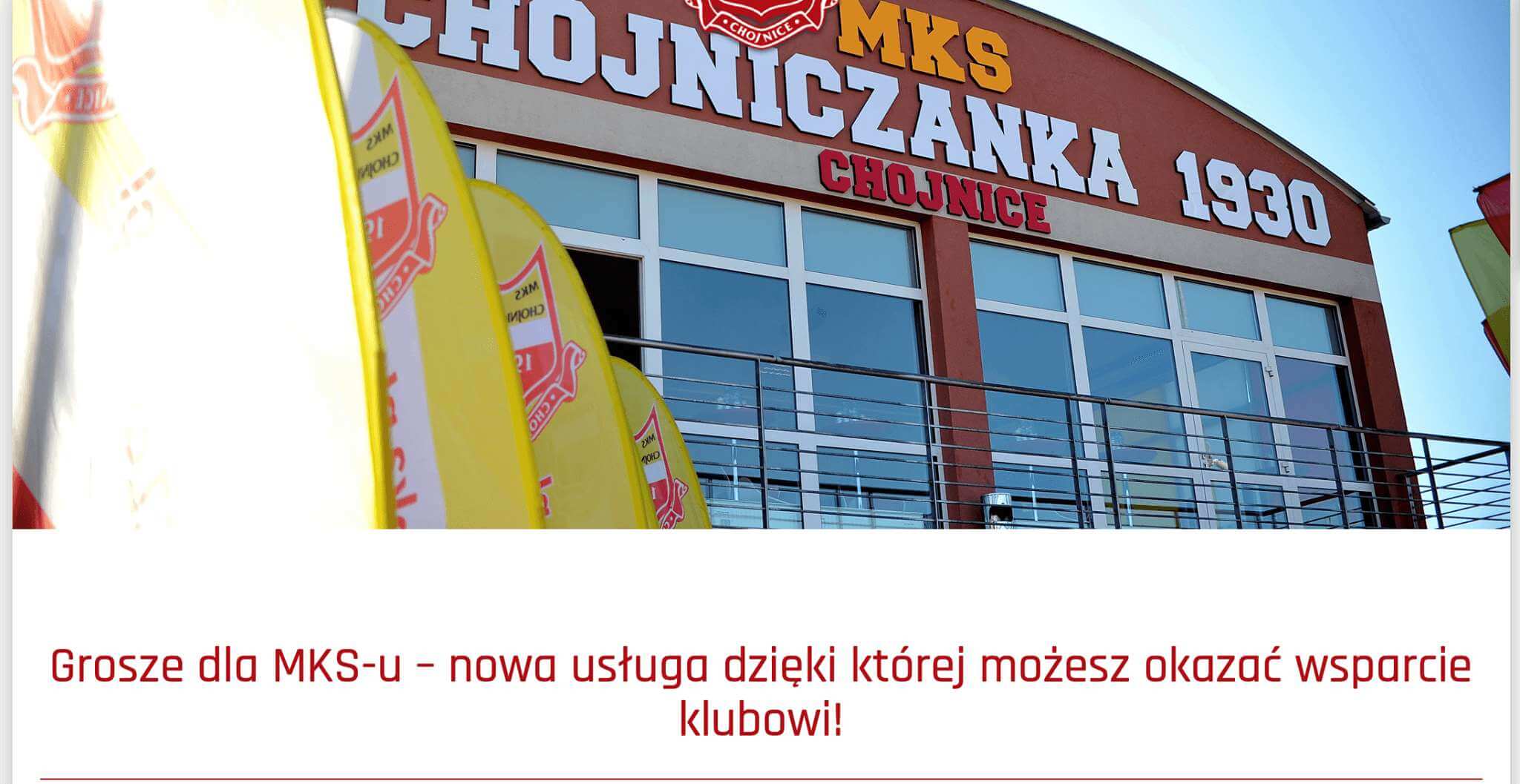 Dziwna akcja Chojniczanki. Klub zarobi 1gr za minutę rozmowy z kibicem Obraz wpisu