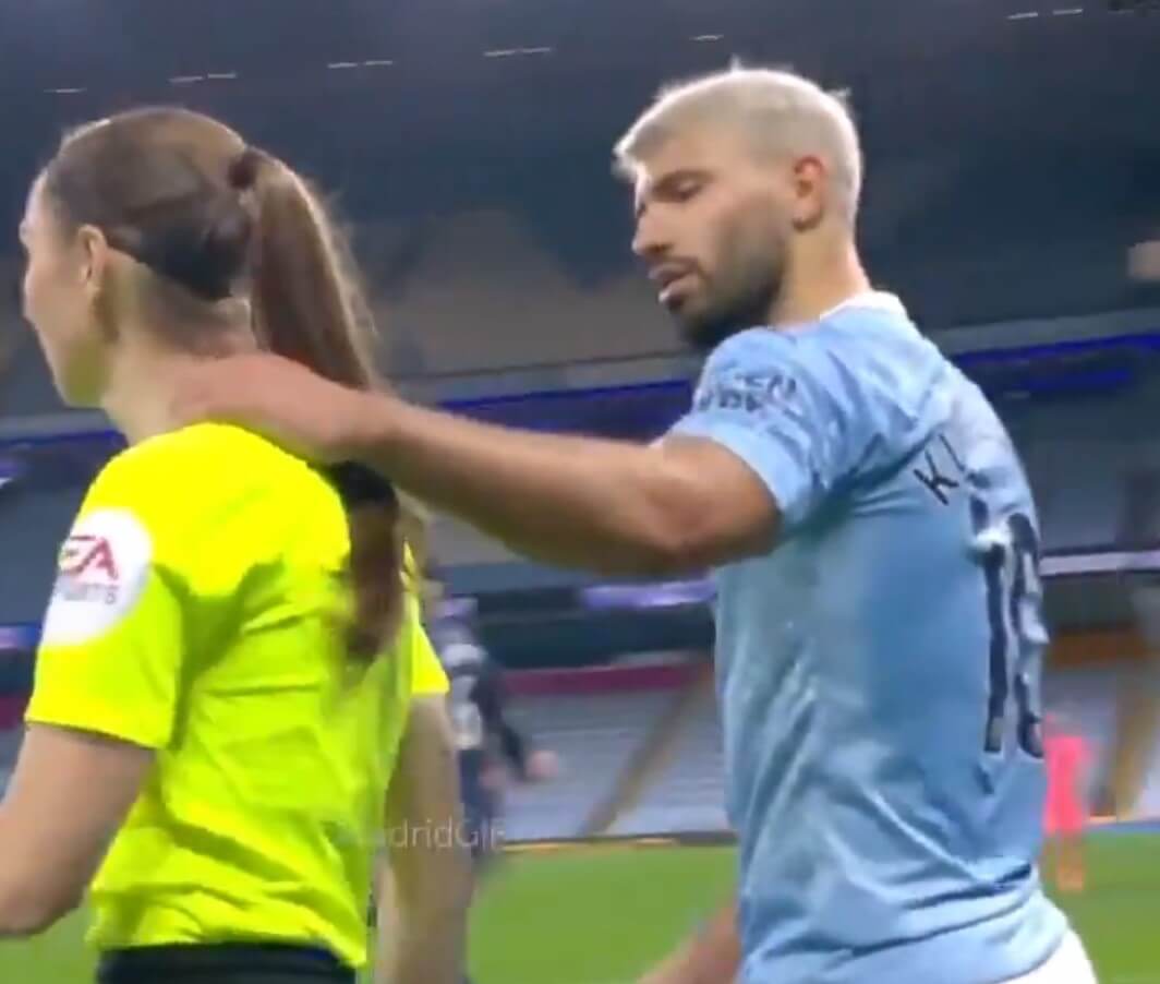 Sergio Aguero pod naporem krytyki. „Powinien wiedzieć lepiej” [WIDEO] Obraz wpisu