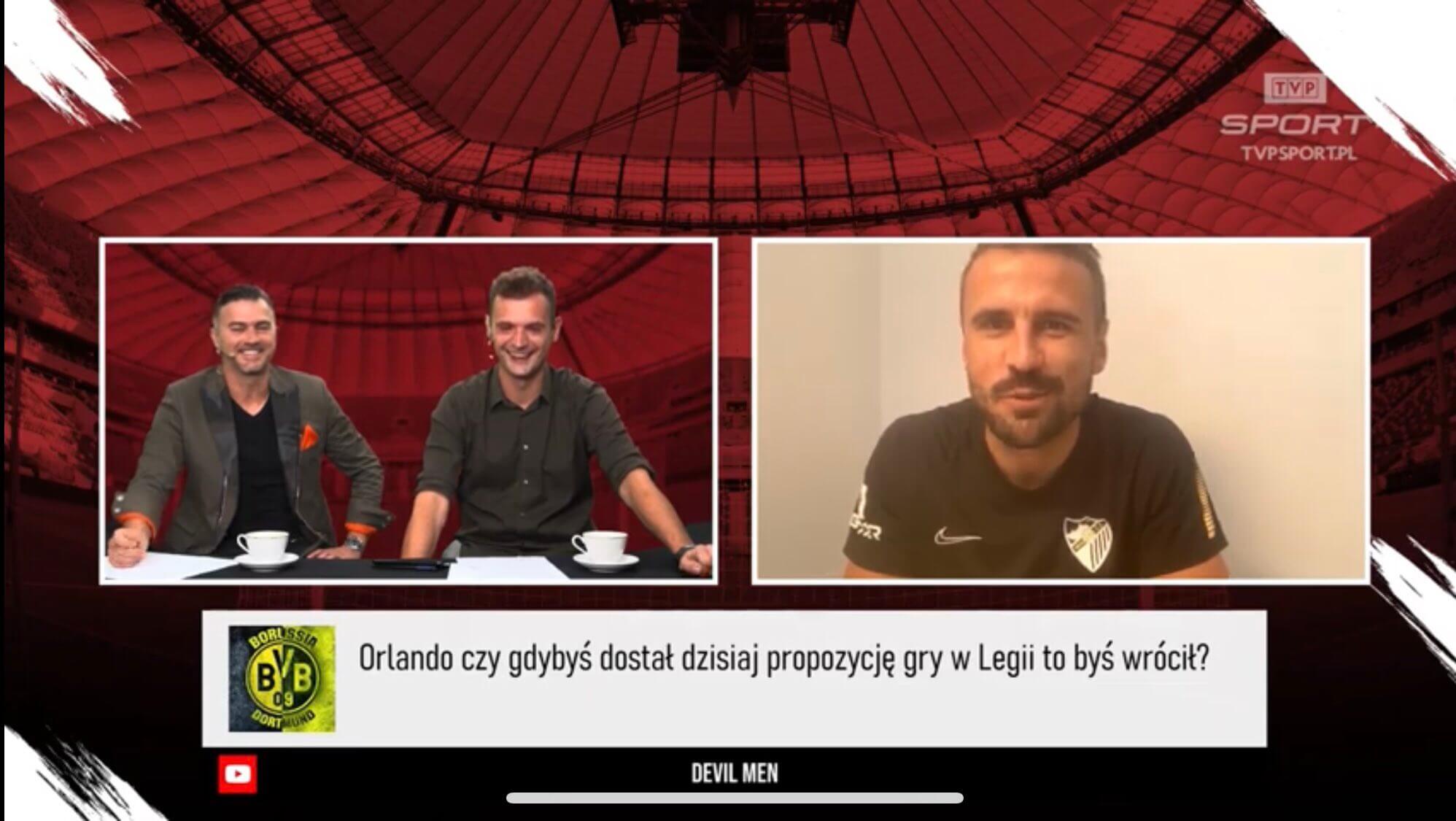 Orlando Sa ponownie zagra w Legii? „Jeśli będzie taka okazja” Obraz wpisu