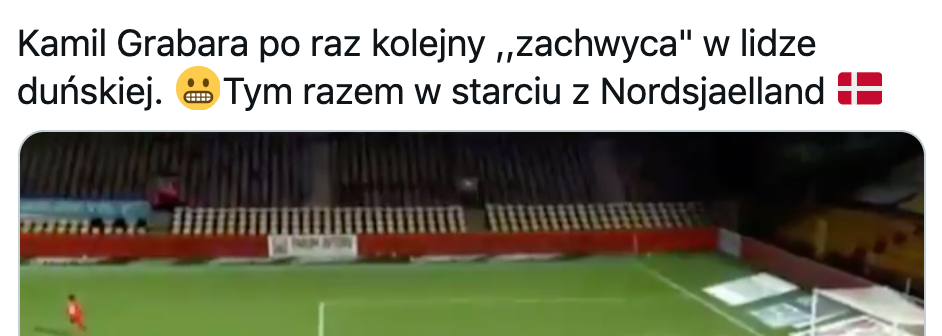 Kolejna wpadka Grabary. Polak się nie popisał [WIDEO] Obraz wpisu