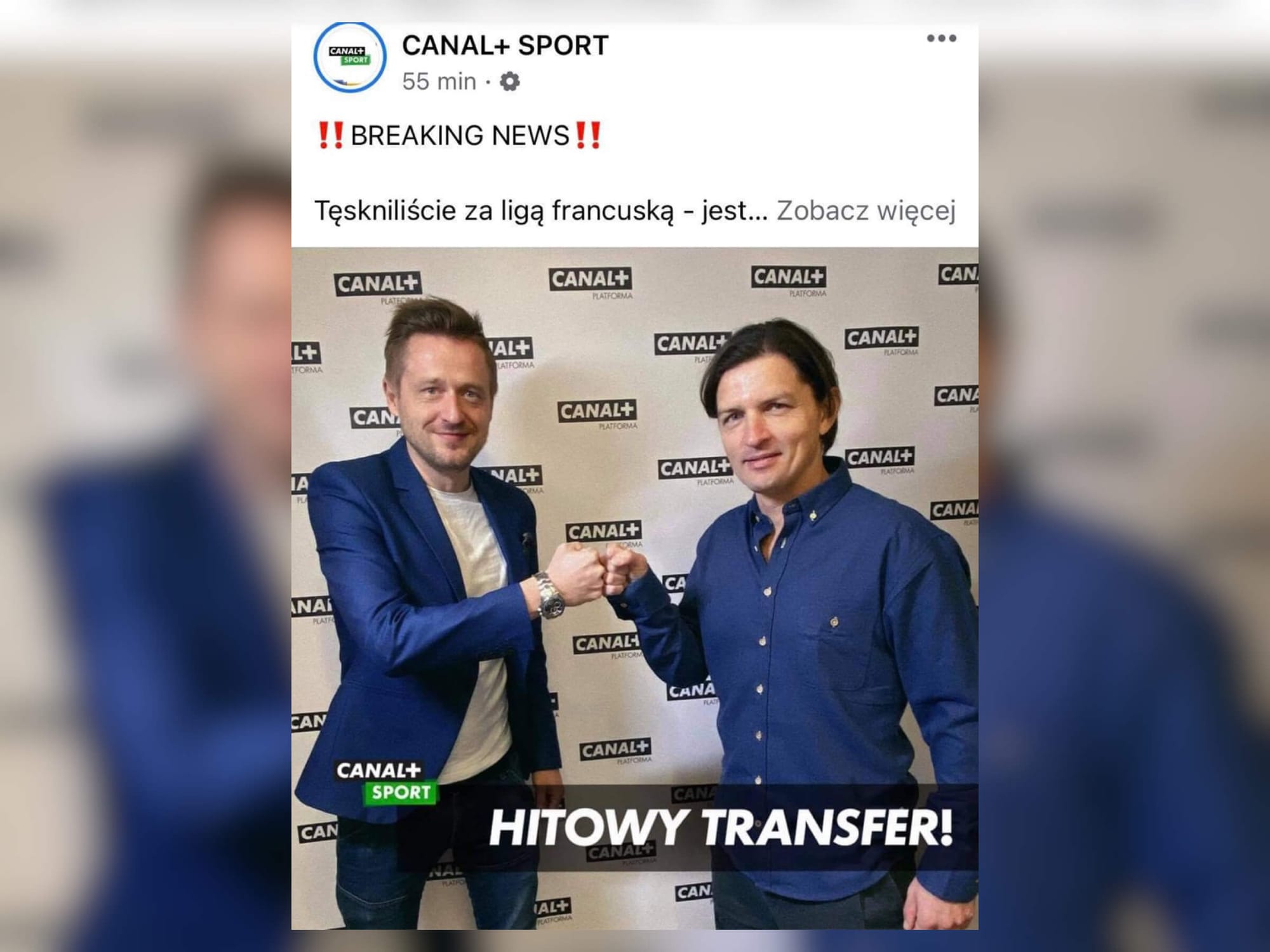 Smokowski wrócił do Canal +! Usłyszymy go już w najbliższej kolejce Obraz wpisu