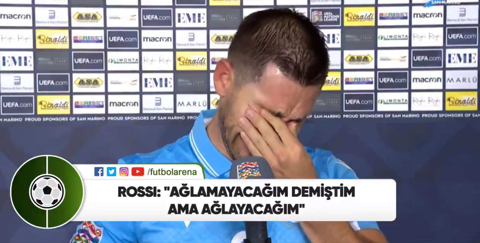 Niesamowita radość piłkarzy San Marino po remisie z Gibraltarem! Zawodnicy nie kryli łez [WIDEO] Obraz wpisu