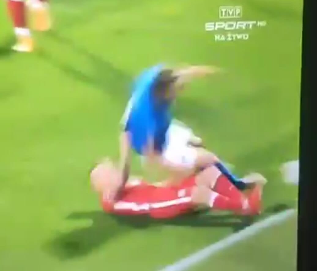 Jacek Góralski się nie patyczkuje. To mogła być czerwona kartka… [WIDEO] Obraz wpisu