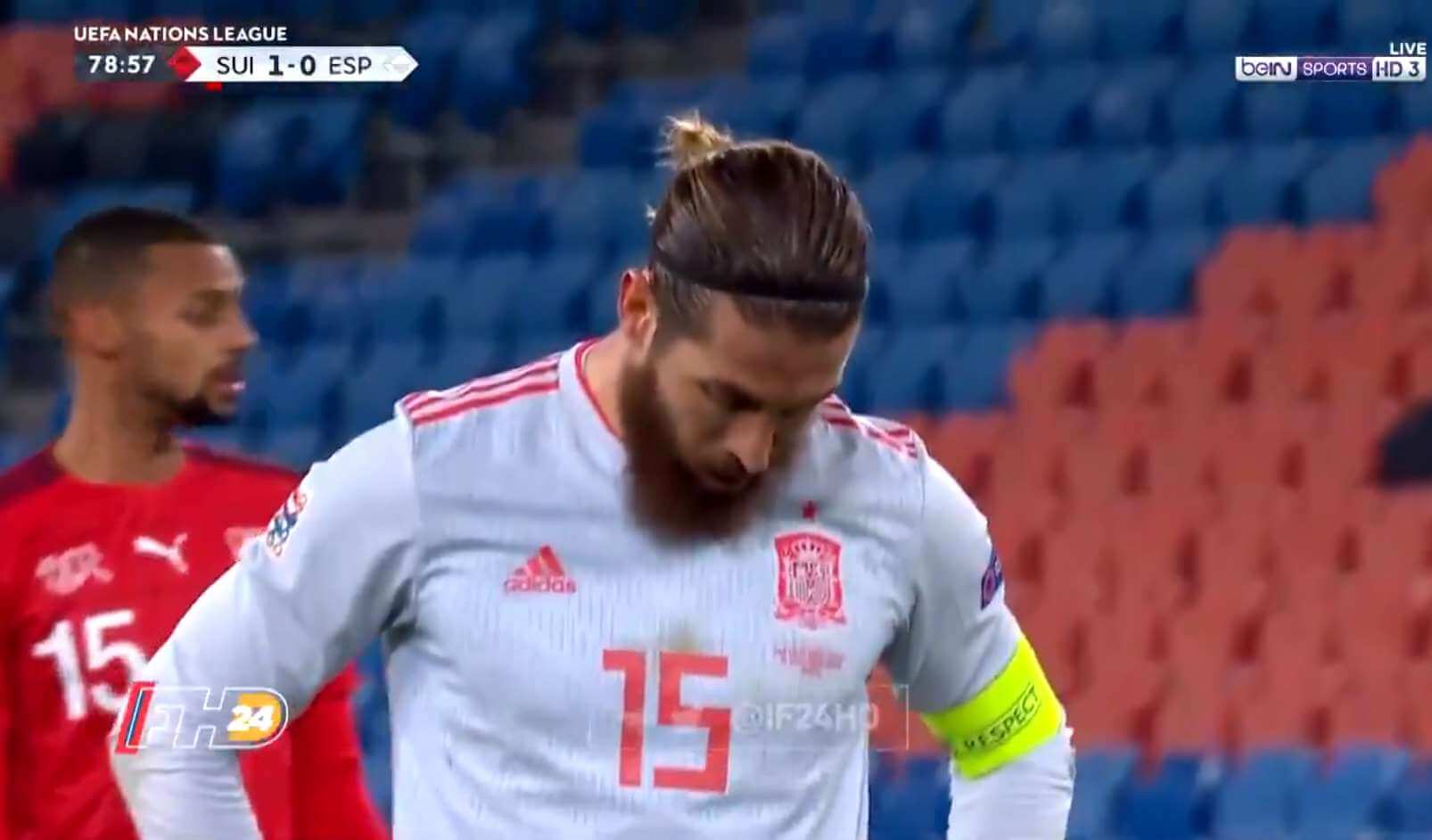 Nieskuteczny Sergio Ramos! Hiszpan dwukrotnie spudłował z 11. metrów [WIDEO] Obraz wpisu