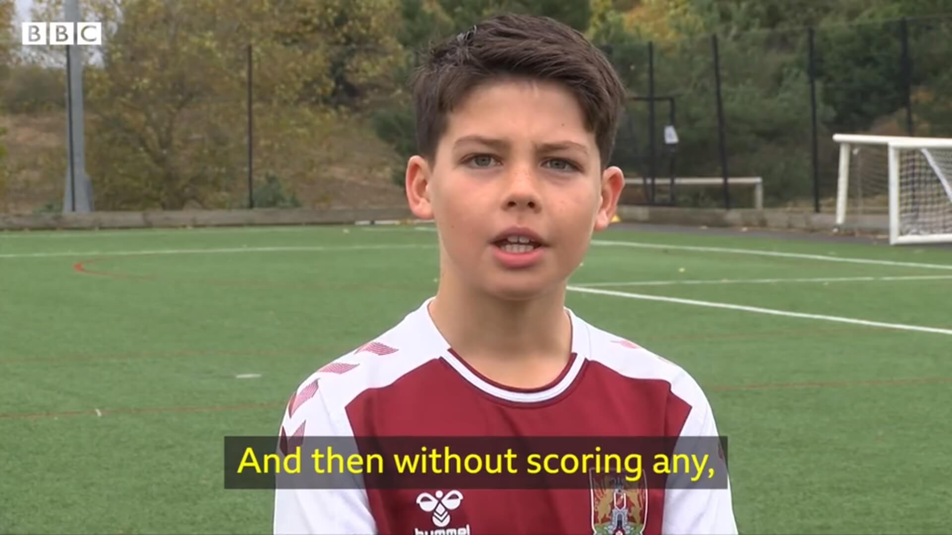 Świetna akcja 12-latka z Anglii! Dzięki strzelonym bramkom kupił jedzenie dla 300 rodzin Obraz wpisu