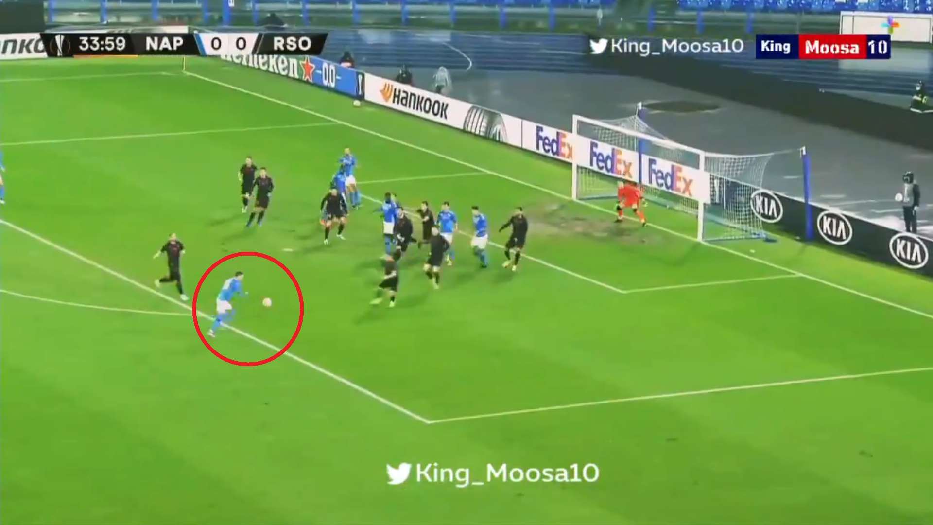 Piotr Zieliński strzelcem pierwszego gola na stadionie im. Diego Maradony! Bramka Polaka w Lidze Europy [WIDEO] Obraz wpisu