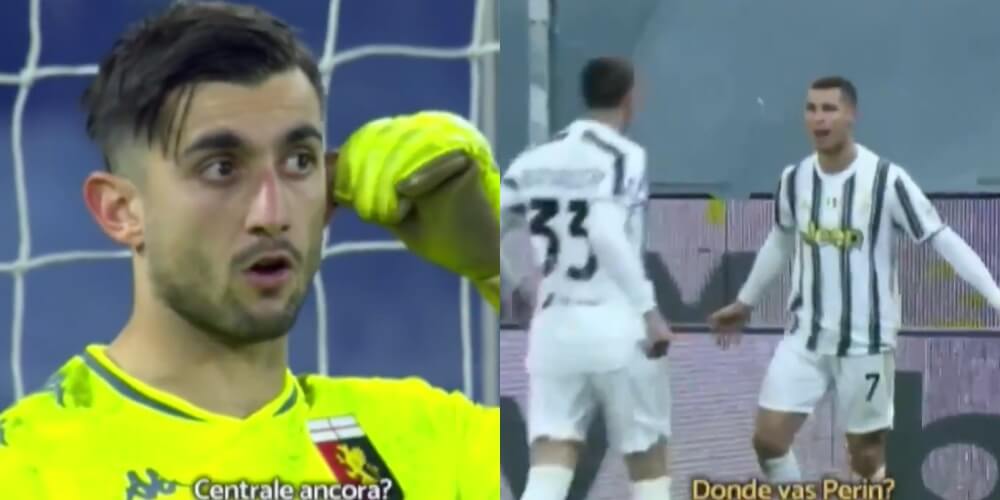 Perin chciał rozproszyć Cristiano Ronaldo. Portugalczyk upokorzył rywala [WIDEO] Obraz wpisu