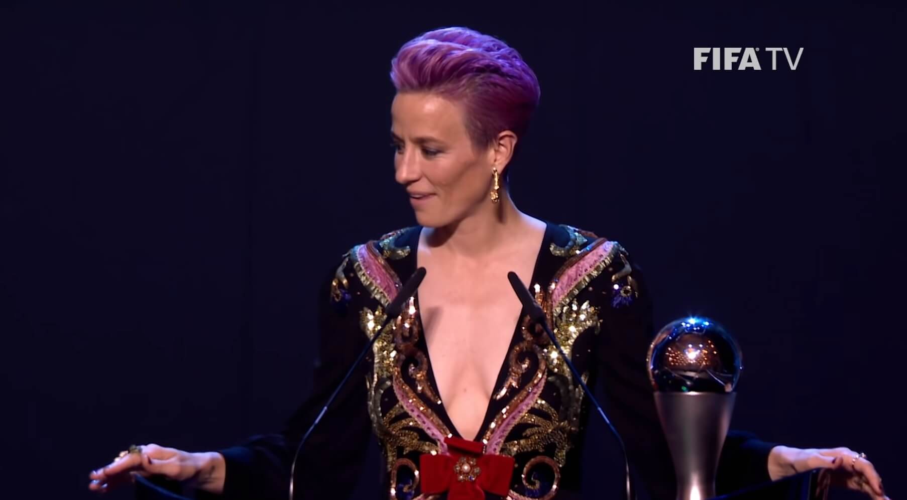 Kolejny absurd na gali FIFA. Megan Rapinoe wybrana do drużyny roku, mimo że nie grała od… marca Obraz wpisu