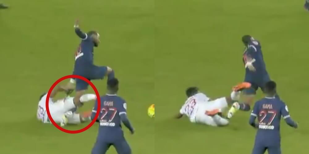 Paskudny faul na Neymarze. Brazylijczyk zniesiony na noszach [WIDEO] Obraz wpisu