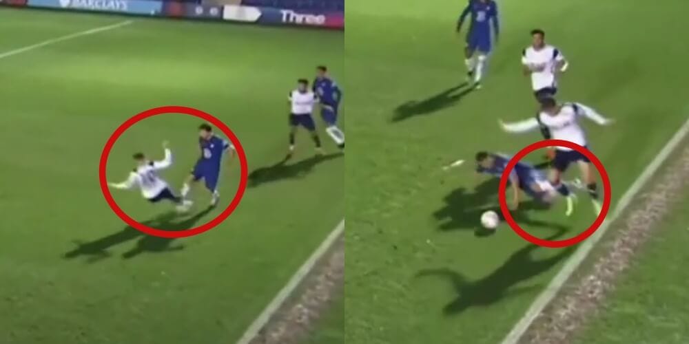 Ostre spięcie w meczu rezerw. Drinkwater vs. 16-latek z Tottenhamu [WIDEO] Obraz wpisu