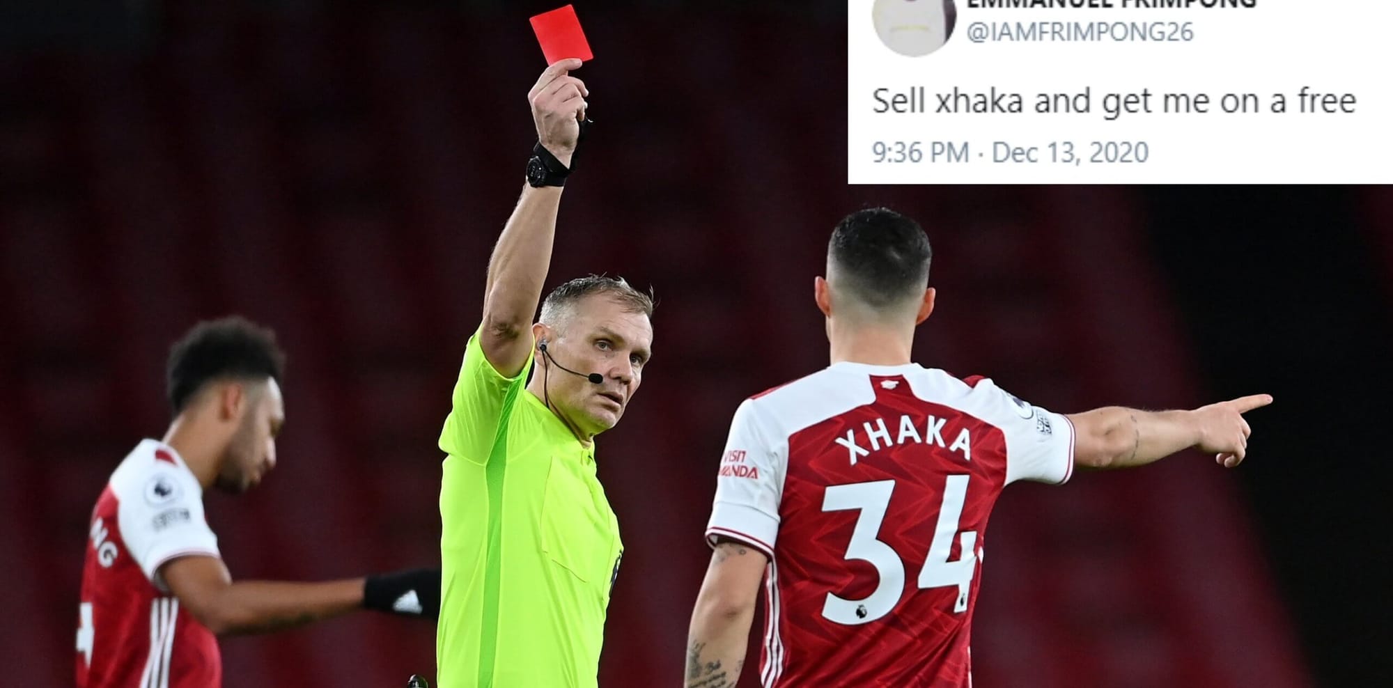 Upokorzenia Arsenalu ciąg dalszy. Były piłkarz „Kanonierów” drwi z Granita Xhaki Obraz wpisu