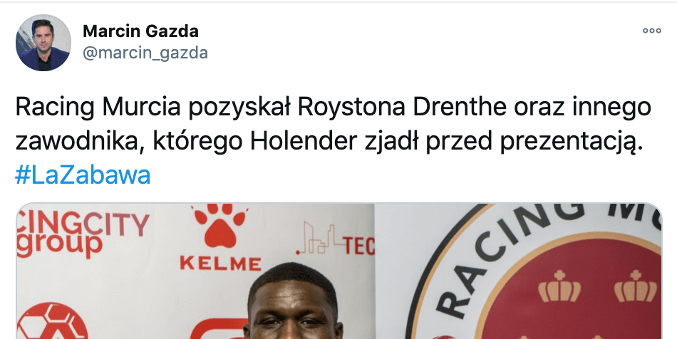 Royston Drenthe znalazł nowy klub! Były piłkarz Realu Madryt musi ostro wziąć się za siebie Obraz wpisu
