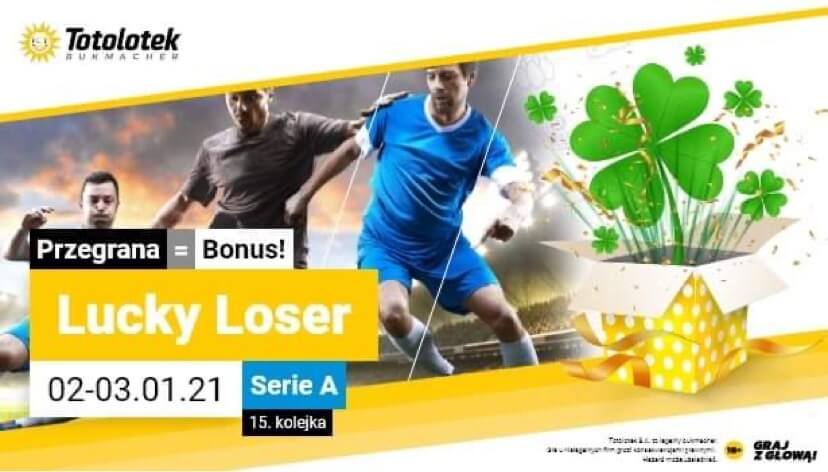 Lucky Loser Serie A w Totolotku! Obraz wpisu