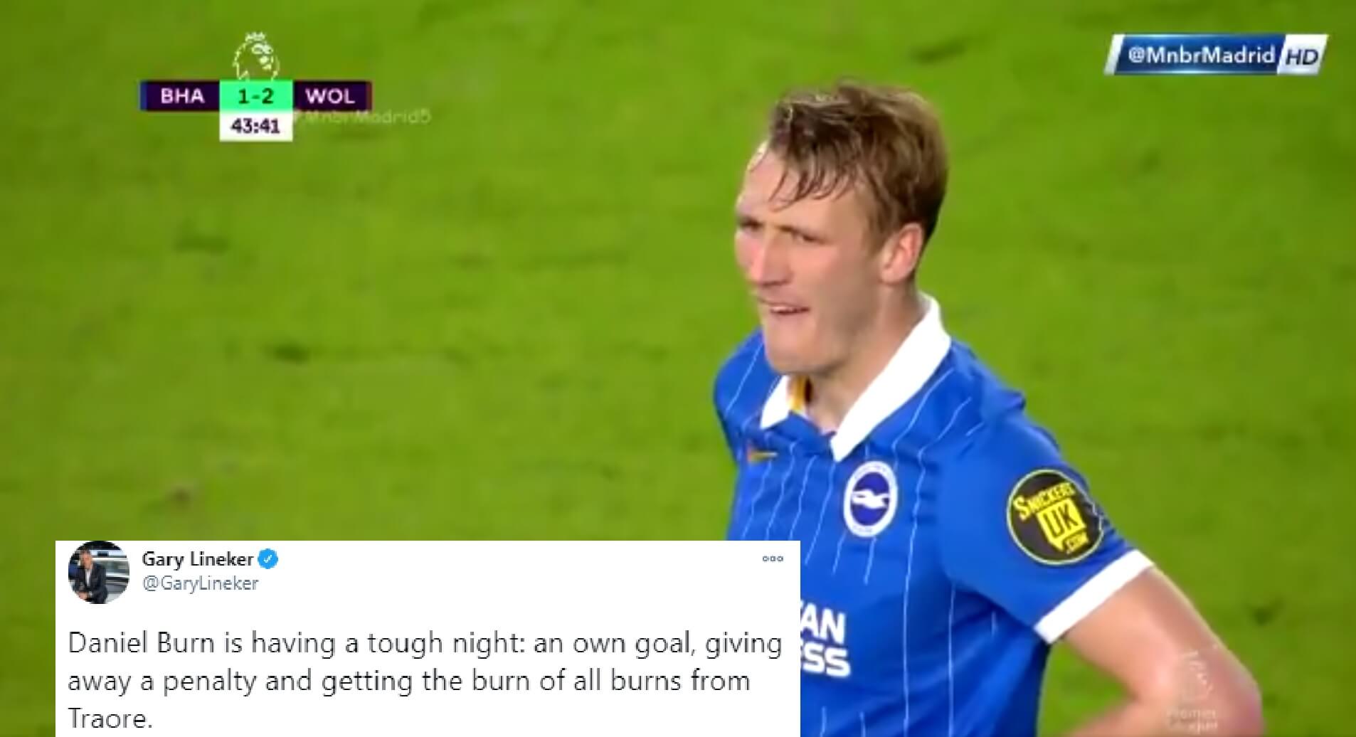 Samobój, sprokurowany rzut karny i masa błędów. Piłkarz Brighton nie będzie dobrze wspominał starcia z Wolves Obraz wpisu