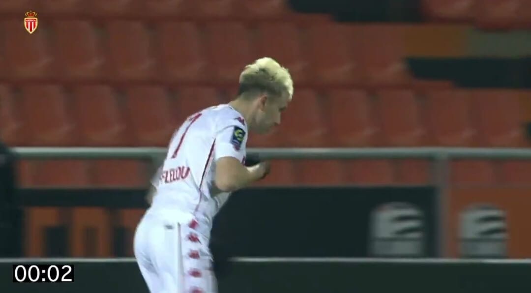 Niesamowity powrót piłkarza AS Monaco! Nie grał od sierpnia, zdobył bramkę po kilku sekundach [WIDEO] Obraz wpisu