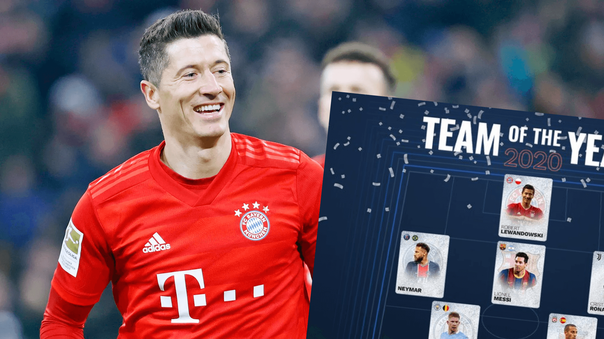 Kibice wybrali drużynę roku UEFA. Pominęli piłkarza Bayernu Monachium Obraz wpisu