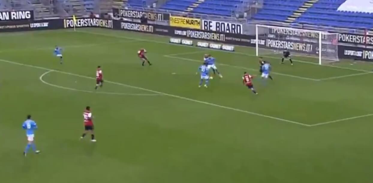 Napoli prowadzi z Cagliari! Kolejna bramka Zielińskiego [WIDEO] Obraz wpisu