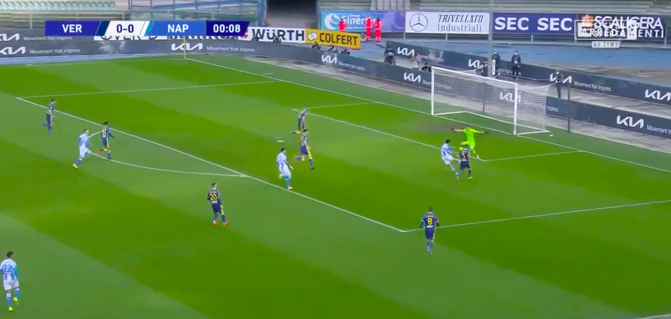 Szybkie otwarcie Napoli! Gol w 9. sekundzie meczu [WIDEO] Obraz wpisu