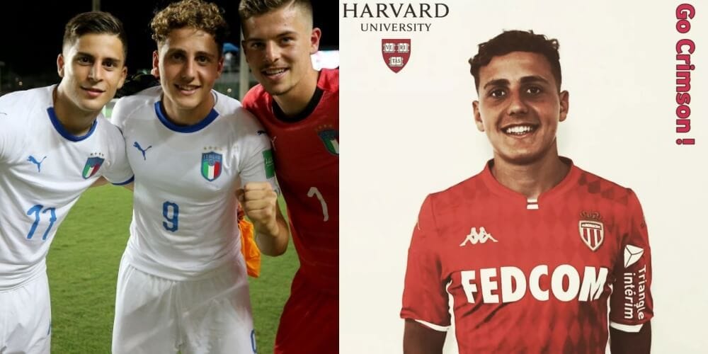 Młodzieżowy reprezentant Włoch rzucił piłkę dla Harvardu. Niebywała historia 18-latka Obraz wpisu
