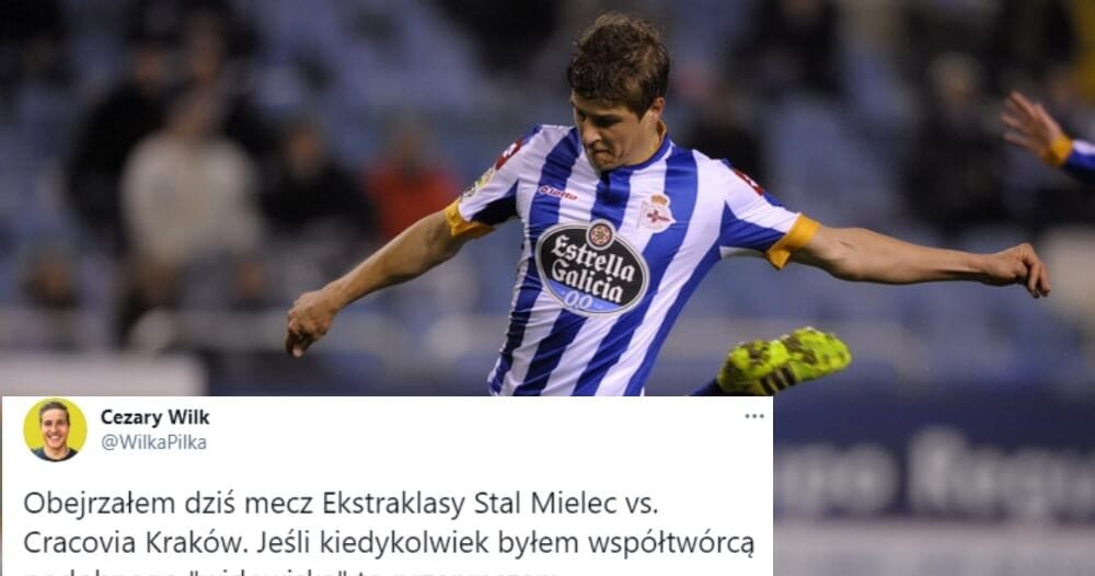 Cezary Wilk brutalnie skomentował mecz Ekstraklasy. „Przepraszam” Obraz wpisu