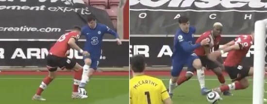 Mason Mount zakręcił Janem Bednarkiem. Anglik założył siatkę Polakowi [WIDEO] Obraz wpisu