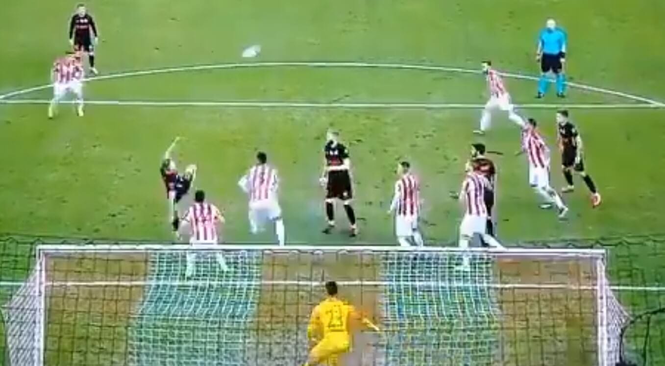 Piękna bramka Patryka Szysza! Napastnik Zagłębia ukąsił Cracovię golem z przewrotki [WIDEO] Obraz wpisu