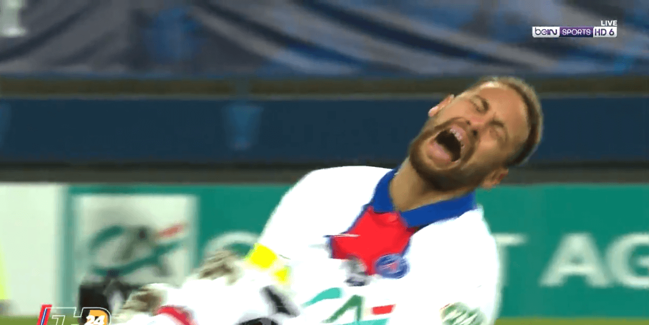 Neymar może opuścić mecz z FC Barceloną! Wszystko, przez ten faul [WIDEO] Obraz wpisu