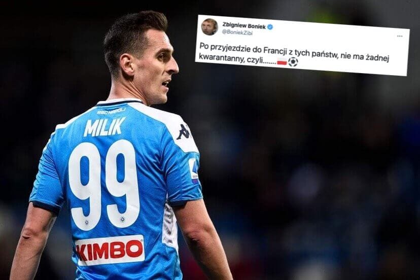 Zbigniew Boniek coraz bardziej pewny występu Milika w meczu z Anglią! Prezes przeprowadził „dochodzenie” Obraz wpisu