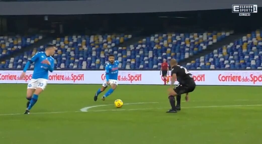 Kolejna asysta Piotra Zielińskiego! Wspaniałe podanie Polaka piętą [WIDEO] Obraz wpisu