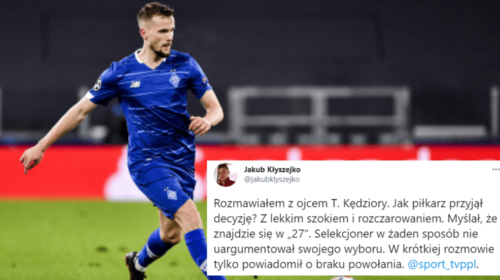 Tomasz Kędziora rozczarowany brakiem powołania. „Selekcjoner w żaden sposób nie uargumentował swojego wyboru” Obraz wpisu