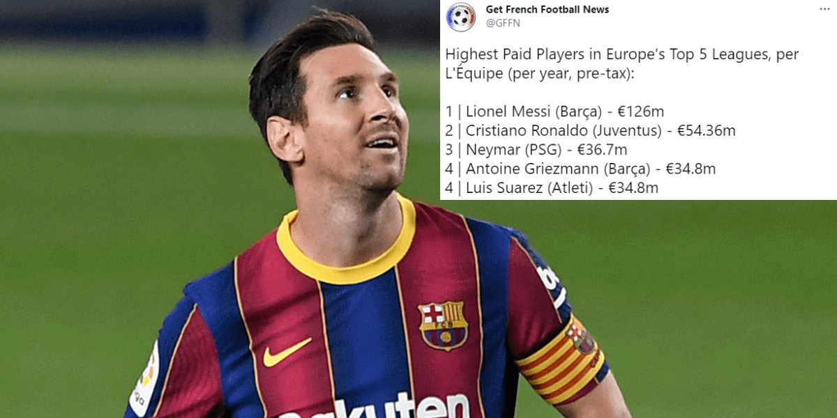 Leo Messi deklasuje konkurencję pod względem zarobków. Dwa razy więcej niż Ronaldo Obraz wpisu