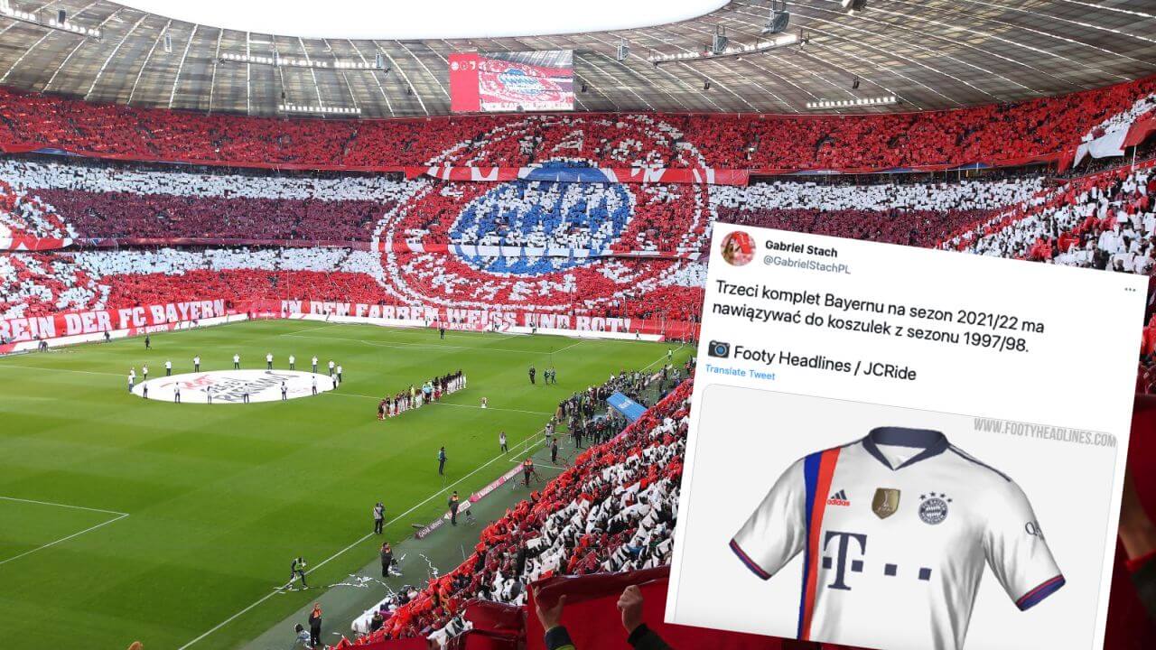Bayern Monachium zaprezentował nowe stroje na przyszły sezon. Nawiązanie do dawnych lat Obraz wpisu