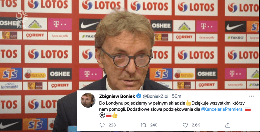 Kadra pojedzie do Anglii w komplecie? Boniek ma nowe informacje Obraz wpisu