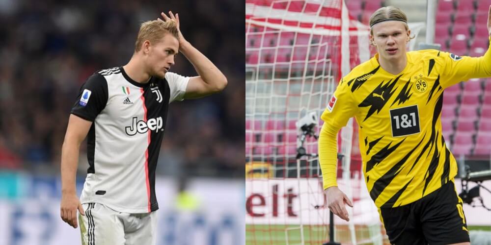 Wielkie plany FC Barcelony. Joan Laporta rozmawiał z agentem Haalanda i de Ligta Obraz wpisu