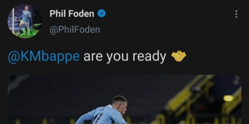 Foden zwolnił agencję odpowiedzialną za social media. Poszło o zaczepkę Mbappe Obraz wpisu