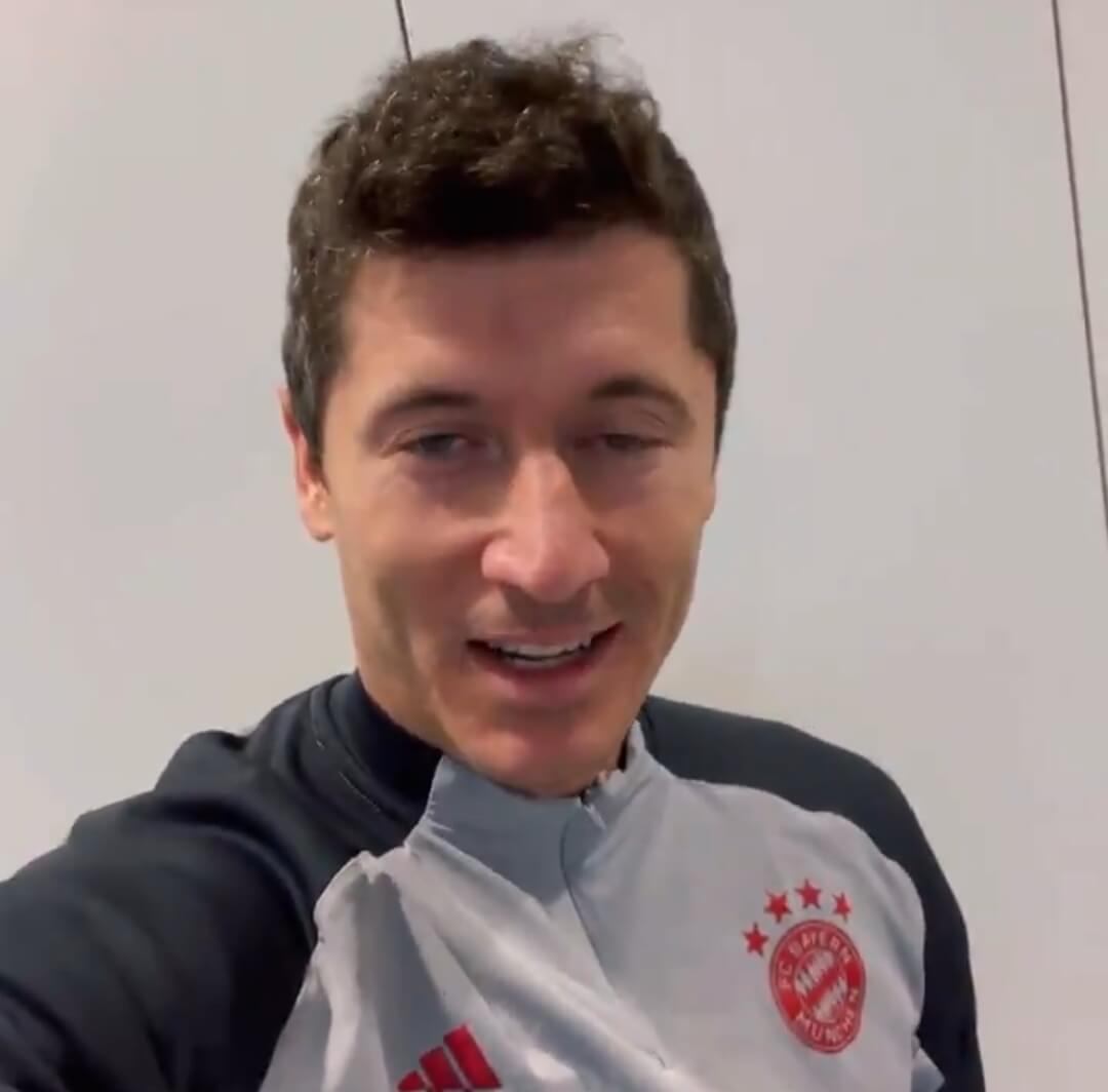 Lewandowski wspiera swoich kolegów przed rewanżem z PSG! Nagrał specjalny film [WIDEO] Obraz wpisu