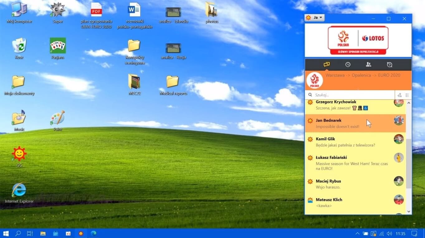 Znakomity pomysł PZPN! O powołaniach dowiadujemy się przez… Gadu-Gadu [AKTUALIZACJA] Obraz wpisu