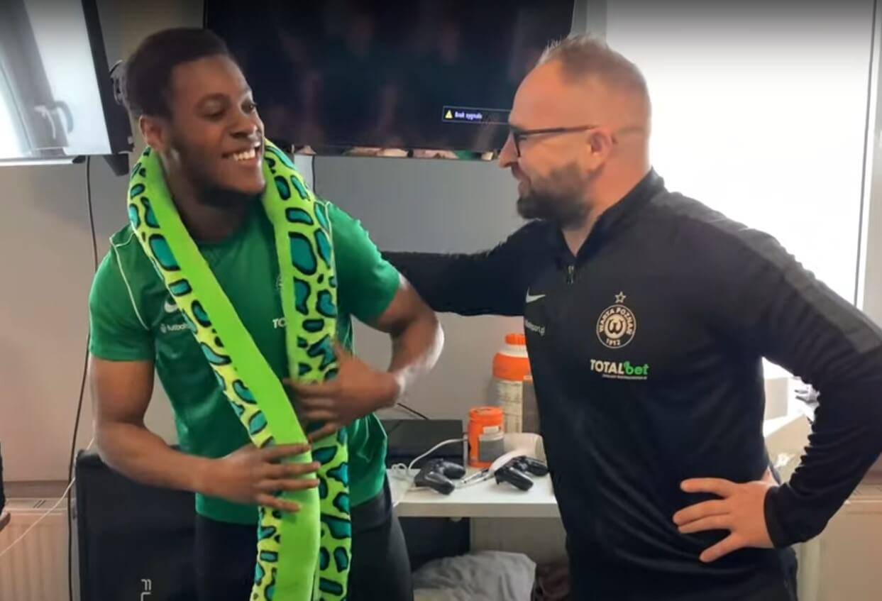 Makana Baku o atmosferze panującej w Warcie Poznań. „Pierwszy raz doświadczyłem czegoś takiego” Obraz wpisu