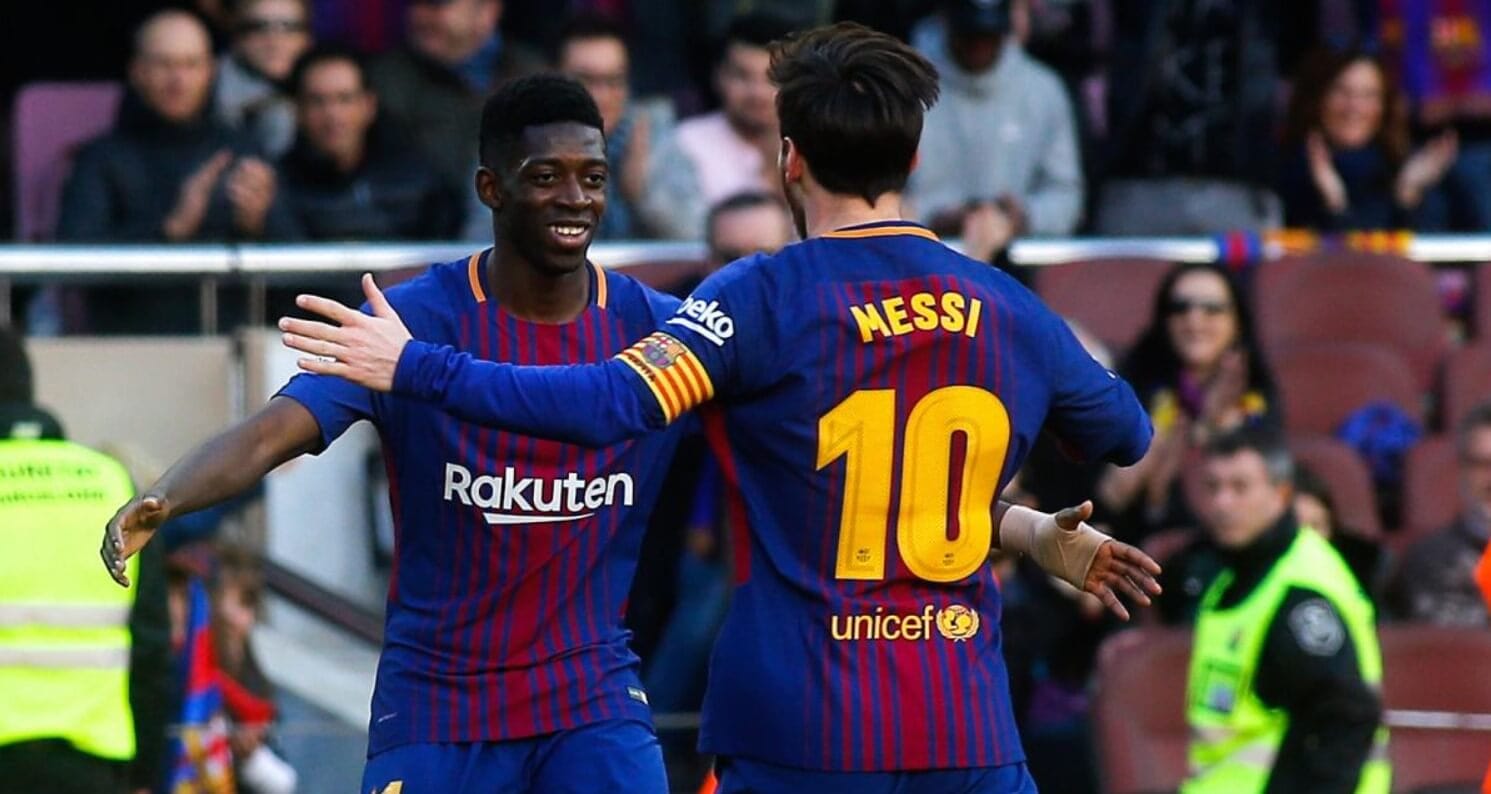 Ousmane Dembele docenia Lionela Messiego jako kapitana. „Bardzo nam pomaga” Obraz wpisu
