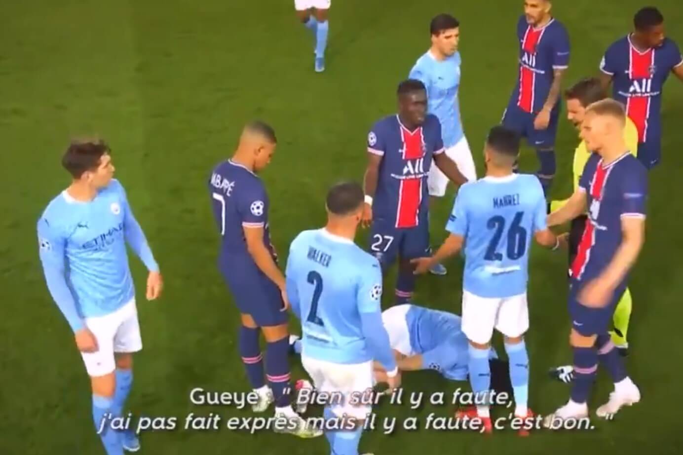 Wyciekło nagranie ze słowami piłkarzy City i PSG. Zgryźliwy komentarz Mahreza do Bakkera [WIDEO] Obraz wpisu